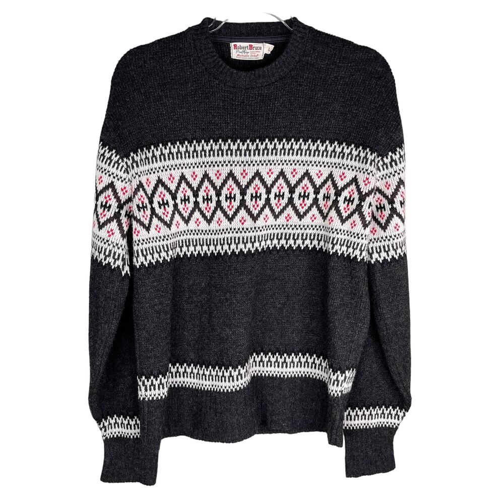 Vintage Robert Bruce Scandinavian Sweater by Paul Mage Orlon Large